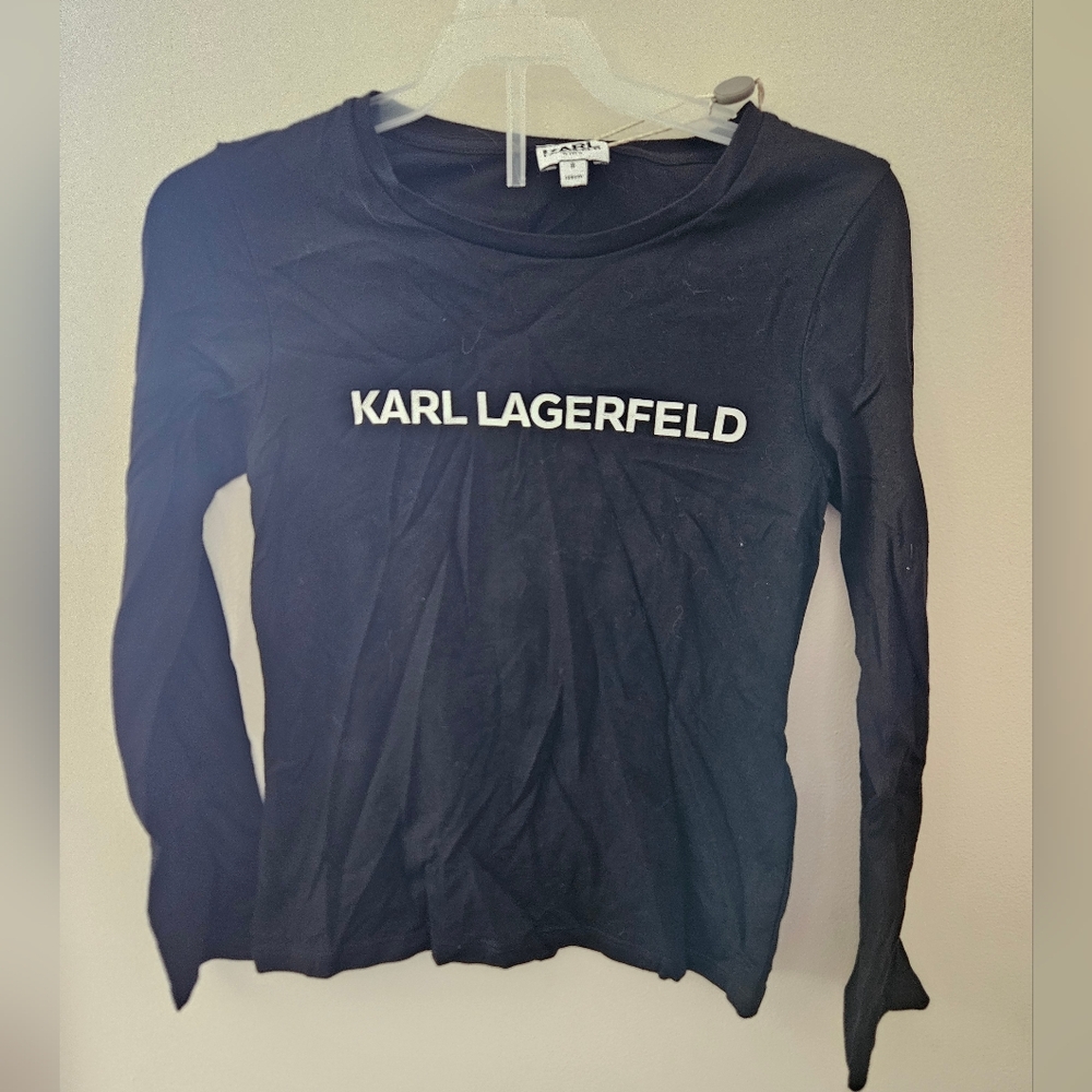New Karl Lagerfeld kids long sleeve shirt